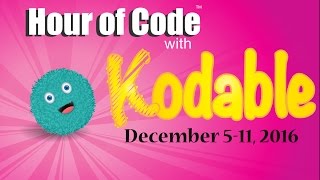 Hour of Code 2016 with Kodable