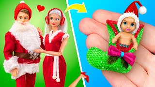 10 DIY Baby Doll Hacks and Crafts / Miniature Baby, Blanket, Sled and More!