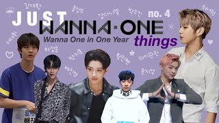 JUST WANNA ONE (워너원) THINGS #4 | WANNA ONE IN ONE YEAR: THEN VS. NOW! {WANNA ONE/ PRODUCE 101 S2}