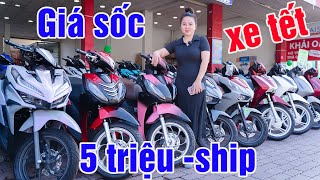 GIÁ SỐC HONDA VISION AB160 SH MODE SH 160 VARIO 125 JUPITER WINNER V4 SỐC 5 TRIỆU CHỢ BÌNH DƯƠNG 24