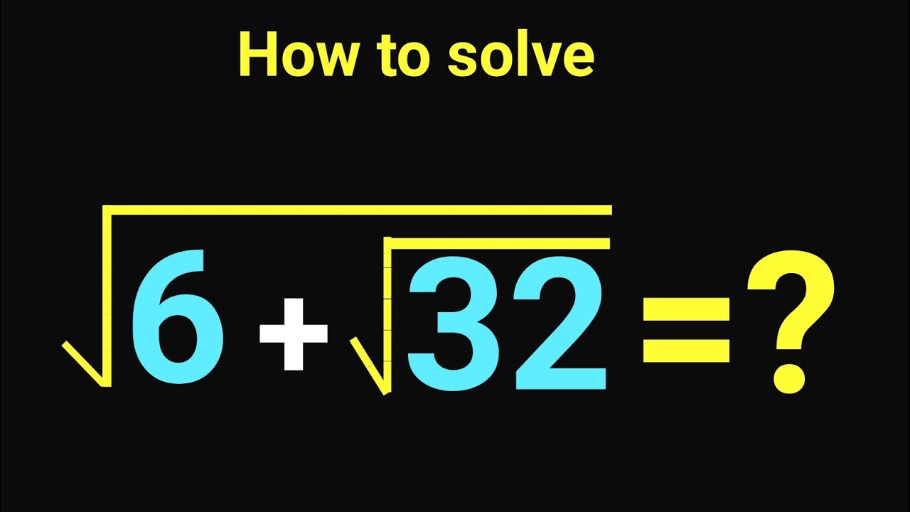 Nice Algebra Math Simplification Youtube