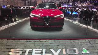 2018 Alfa Romeo Stelvio Quadrifoglio walkaround at Geneva Motor Show 2017