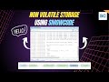 How to use NVS (Non-Volatile Storage) Feature of ESP32 | Project on ESP32 | Smowcode
