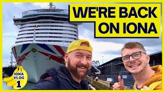 P&O Iona NORWEGIAN FJORDS Cruise - Boarding Day - Episode 1