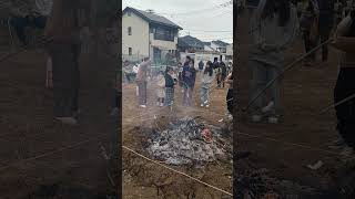 地域の伝統行事・どんど焼き