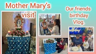 Mother Mary's visit and birthday  vlog#konkanivlog #goanvloger #mothermary #goanvlog