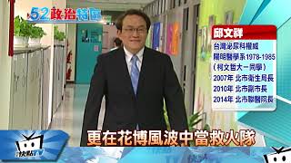 20171114中天新聞　藍「拔柯」隱藏版名單　傳泌尿科權威邱文祥