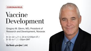 Novavax's Gregory Glenn, MD, talks about company's coronavirus vaccine candidate (Live 2/24)