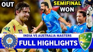 India Vs Australia International Masters League Semi Final Match Full Highlights 2025