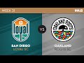 San Diego Loyal SC v Oakland Roots SC: October 7, 2023