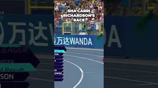 ShaCarri Richardson Surpasses World Leader, Dominates 100m In Poland 🏃🏾‍♀️ #track