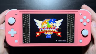 Sonic the Hedgehog 2 en Nintendo Switch LITE Gameplay