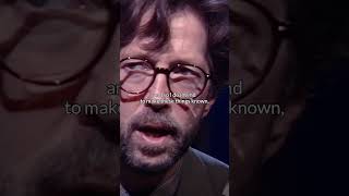 How Eric Clapton Wrote Tears in Heaven #ericclapton #music #shorts