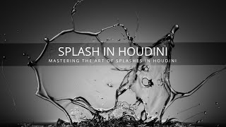 Mastering Fluid Splashes with Houdini | Full Tutorial