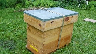 Fabriquer sa ruchette de production d'essaims pas cher dadant 6c #zeprofdortie #bee house