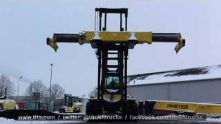 tito.com // Hyster H44.00XM-16CH Container Truck: Spreader 20 to 40 ft.