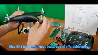 SIMREX X11 Upgraded GPS Drone Review, Nice little drone with decent features for price