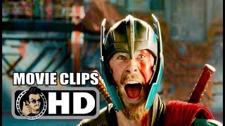 THOR: RAGNAROK - 3 Movie Clips + Trailer (2017) Chris Hemsworth Marvel Superhero Movie HD