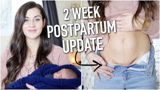 MY C-SECTION RECOVERY || 2 WEEK POSTPARTUM AND BABY UPDATE! || BETHANY FONTAINE