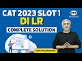 CAT 2023 Slot 1 DILR solution | CAT 2023 Slot 1 Solved Paper | CAT 2023 Answer Key | Amit Panchmatia