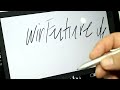 wacom bamboo ink vs surface pen first hands on comparison