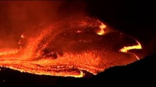 Mount Etna erupts again