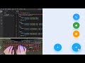 ASMR Programming - Floating Button using Html CSS - No Talking