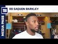 Saquon Barkley: ‘The O-line has been incredible’ | New York Giants