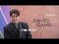 the cast of squid game 2 on seeing the massive sets and being