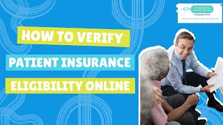 How to Verify Patient Insurance Eligibility Online | 🩺