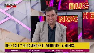 Berenise Gali en Elonce TV: Cantó en vivo y habló de su trayectoria musical