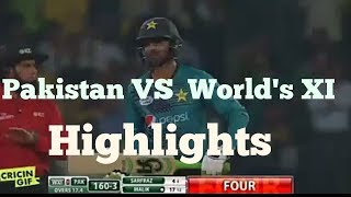 Pakistan vs World XI Third t20 Match Highlights 15 September  | Pakistan vs World Eleven 3rd T20