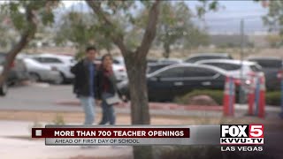 CCSD starts year with 700 teacher vacancies