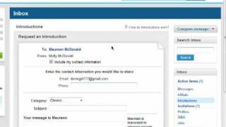 Get introduced on LinkedIn