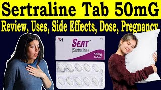 Review Sert 50 mg Tablet Uses - sertraline 50 mg Uses in hindi/urdu - uses, Side Effects, Dose