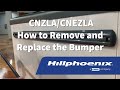 CNZLA and CNEZLA  How to Remove and Replace the Bumpers