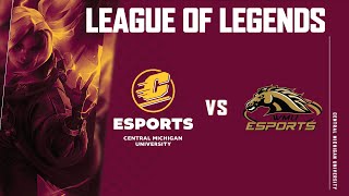 CMU vs WMU | League of Legends | ESC Week 2 |