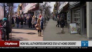 Enforcing and complying with Ontario's confusing stay-at-home orders