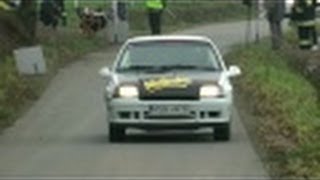 Wiśniowski Bogdan / Kawa Leszek - Renault Clio Williams - Jasielski Rajd Niepodleglosci 11-11-2013