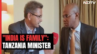 Tanzanian Foreign Minister To NDTV: "India More Than A Bilateral Partner, It's Family"