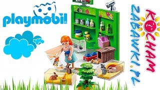 Playmobil City Life • Pasaż handlowy • Zakupy w sklepie zoologicznym • bajki po polsku