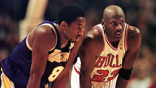 LAKERS vs BULLS #nba 97-98 Season Kobe vs MJ.  Legendary Match-UP..