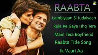 Raabta Movie All Songs | Sushant Singh Rajput | Kriti Sanon | Hit Songs