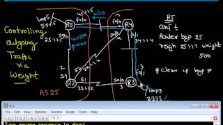 Controlling Outgoing Traffic Policy via WEIGHT Part 2