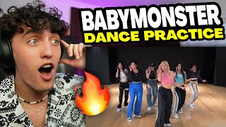 BABYMONSTER - 'BATTER UP' DANCE PRACTICE VIDEO  | REACTION