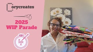 2025 WIP Parade (w/ Project Bags!) - Flosstube Extra