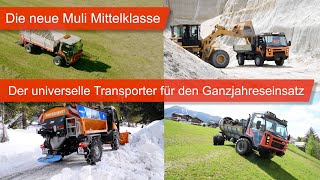 Die neue Muli Mittelklasse im Einsatz