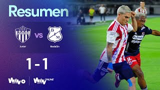 Junior vs Medellín (Resumen y goles) Liga BetPlay Dimayor 2023-1 | Fecha 2