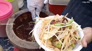 Travelers` Snack Food , Bok Lahong , Short Fried Noodle , Num Ka Chai cake