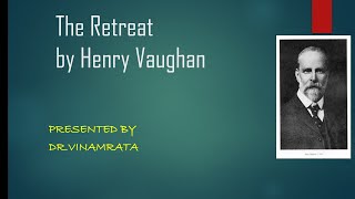 Retreat by Henry Vaughan